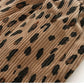 Korean Style Toddler Girls Corduroy Harem Pants 1-8Y Leopard Floral Print Autumn Winter Fleece-Lined or Thin Casual Pants