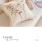 30X50/45x45CM Embroidered Bamboo Leaf Throw Pillow Cover Stamping Waist Cushion Cover Decor Home Decorative Pillowcase