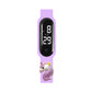 2024 Latest Cartoon Unicorn Children Smart Watch Waterproof Outdoor Sports Bracelet Kids LED Digital Electronic Watches Gifts