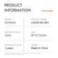 O.TWO.O Liquid Blusher 4 Colors Rose Pink Blush Long Lasting Natural Cheek Face Makeup Blusher High Pigment For Women Cosmetics