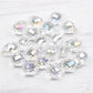 Austria Pear Shape Crystal Faceted Beads 10Mm Assorted Glass Spacer Chandelier Beads for Wedding Diy Necklace Bracelet Earring