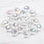 Austria Pear Shape Crystal Faceted Beads 10Mm Assorted Glass Spacer Chandelier Beads for Wedding Diy Necklace Bracelet Earring
