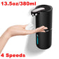 Automatic Soap Dispenser Battery Operated 400ML Hand Sanitizer Dispenser Touchless PX6 Waterproof for Kitchen Bathroom Washroom