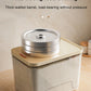 10KG Rice Container Rice Storage Box Pet Food Container Sealed Cereal Dispenser with Buckle Insect Proof Grain Kitchen Organizer