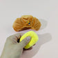 Hidden Food Sniffing Toy Squeaky Dog Toy Interactive Plush Toy Dog Chew Toy Pet Toys Croissant Bread Squeaking Sound Plush Toys