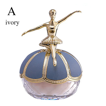 Creative Loose Powder Ballerina Makeup Loose Powder Long-lasting Waterproof Natural Whitening Makeup Matte Invisible Pore