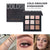 Beauty Glazed 9 Colors Eye Shadow Disc Makeup Palette Matte Shimmer Eye Pigmented Powder Make Up New Warm Earth Color Eyeshadow