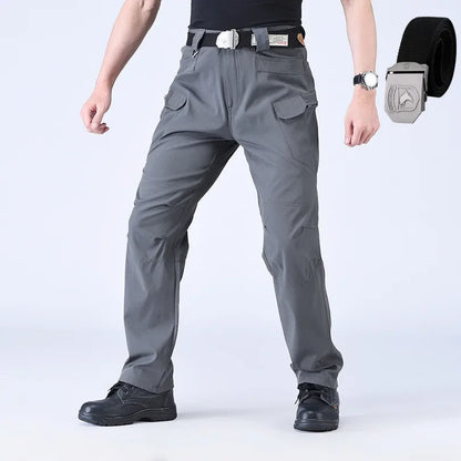 Men's Elastic Hiking Trekking Fishing Climbing Camping Outdoor Hunting Trousers Spring Autumn Fall Cargo Tactical Fast Dry Pants