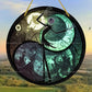 The Nightmare Before Christmas Jack Skellington Sun Catcher 2D Flat Acrylic Hanging Sign for Home Garden Wall Decor Kids Gift