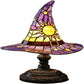 New Durable Stained Glass Cat Lamp Cats Stained Resin 3D Cute Tabletop Retro High Quality Pet Led Table Light Home Bedroom