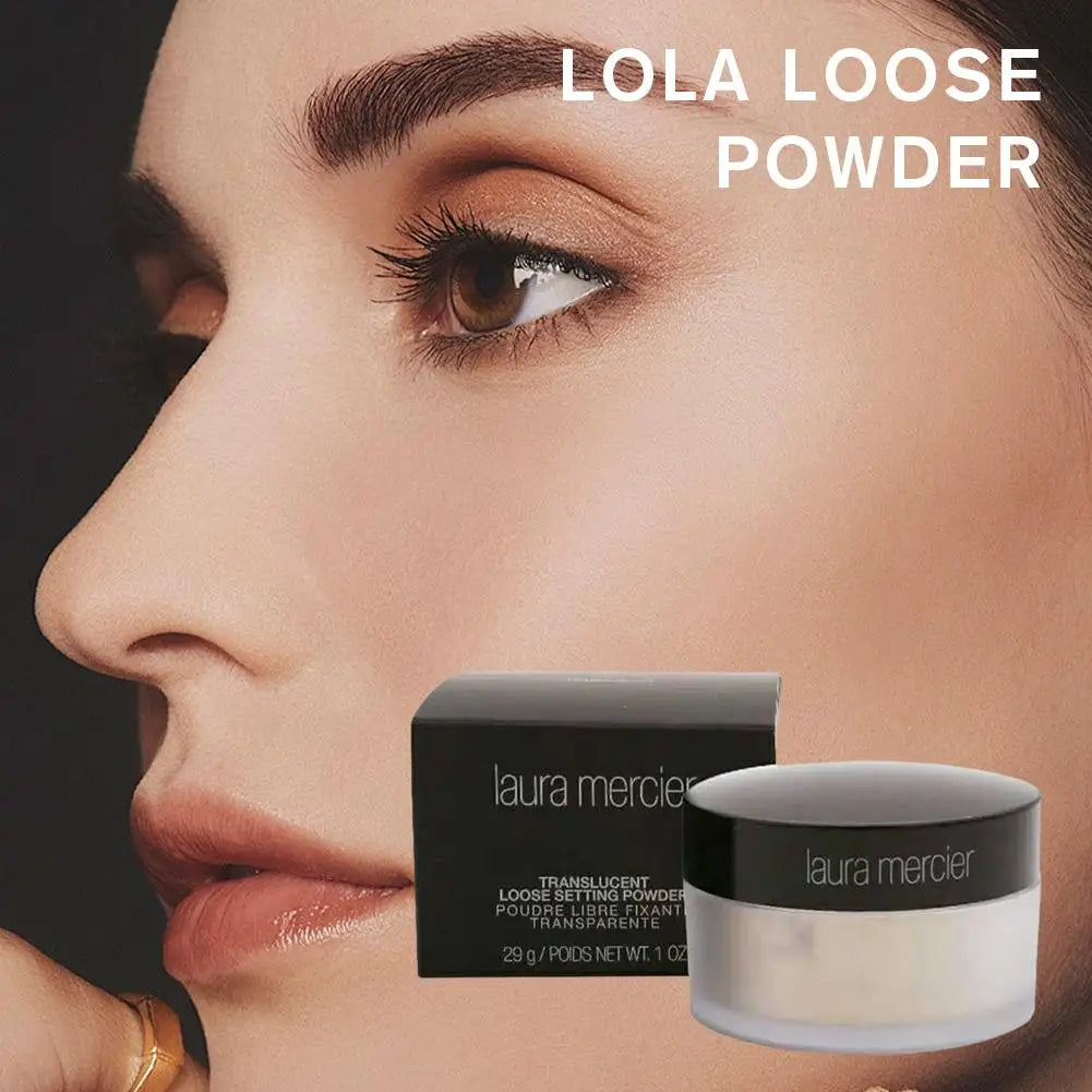 2024 Hot Loose Powder With Packaging Natural Soft Transparent Honey Powder Makeup Powder