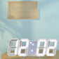 1PC 3d Digital Clock Creative Gift Multi-Functional Electronic Clock For Students With Large Screen Wall Mounted Clock