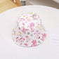 New Panama Summer Baby Sun Hat for Girls and Boys Beach Sun Cap Outdoor Children Bucket Hat Cartoon Autumn Kids Fisherman's Cap