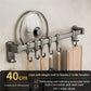 Kitchen Hook Punch-free Hanging Rod Spovel Hanger Row Hook Multifunctional Wall-mounted Storage Knife Holter