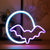Halloween Bat Spirit LED Neon Wall Decor for Party Gift - Terrifying Atmosphere - USB or Battery Powered