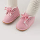 KIDSUN Winter Baby Snow Booties Warm Infant Boy Girl Toddler Shoes Rubber Sole Anti-slip Soft Newborn First Walkers Crib Shoes