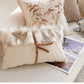30X50/45x45CM Embroidered Bamboo Leaf Throw Pillow Cover Stamping Waist Cushion Cover Decor Home Decorative Pillowcase