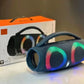 Portable Waterproof 100W High Power Bluetooth Speaker RGB Colorful Light Wireless Subwoofer Stereo Surround Subwoofer boombox