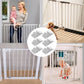 Pet Gate Fence Support Feet Freestanding Pet Isolation Dog Fence Panels 6 Pieces Reinforcement Accessories For Configurable Wood