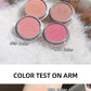 No-Mischief Blush - Multi-functional Solid Makeup Egg for Low-Saturation Gray-Pink Tint with Flawless Finish