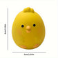 1pc Dog Sounding Toy with Cartoon Little Yellow Chicken Design, Pet Durable Latex Chew Teeth Grinding with Squeaky Dog Toy Ball