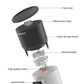 ROJECO Automatic Cat Feeder With Camera Video Cat Food Dispenser Pet Smart Voice Recorder Remote Control Auto Feeder For Cat Dog