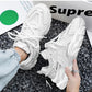 Men's Thick Sole Sport Shoes Simple Fashionable Casual Sneaker High Quality Rubber Plastic Male Athletic Shoes Chunky Sneakers
