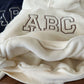Children's Fleece Suits Insulated Baby Boy Winter Clothes Sets Letters Pullover Hoodie Sweater Top Pants Outfit Girl Tracksuit