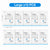 1-15pc Universal Vacuum Storage Bag with Cordless Electric Pump,Rechargeable Wireless Pump for Bags,Space Saver Travel Organizer