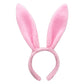 Cute Easter Bunny Ears Headband Women's Plush Lugs Hare Ears Hairband Girl Rabbit Ears Headwear Cosplay Costume Hair Accessories
