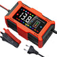For Lead Acid / Lithium Iron Battery 14.6V/12V 6A 90W EU US Plug Car Battery Charger Pulse Repair 110V/240V Input