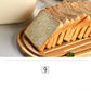 Bamboo Cover Storage Boxes Home Bakery Desktop Decor Organizer Kitchen Bread Box Dessert Snack Breadbasket Food Container