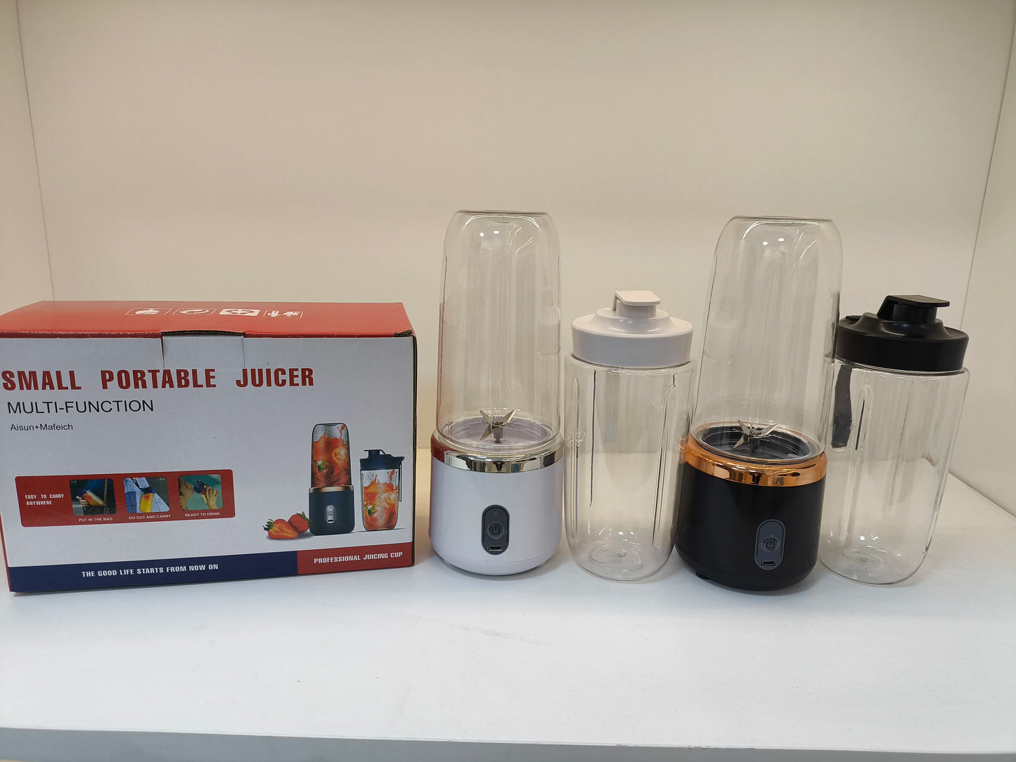 6-color 400ml portable blender, electric cup juicer, travel portable fresh juice blender, USB milkshake blender，Kitchen tools