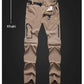 TRVLWEGO Men's Camping Hiking Pants Trekking High Stretch Summer Thin Waterproof Quick Dry UV-Proof Outdoor Travel Trousers