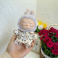 17cm/38cm Plush Doll'S Clothes Outfit Accessories For Korea Kpop Exo Labubu Idol Spring Wild Autumn Pajama Set Clothing Gift