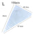 100pcs/lot Disposable Pastry Bag Transparent Plastic Household Kitchen Cake Decoration Cream DIY Tools Cookie Piping Bags TMZ