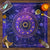1 Stück Tarotkarten-Tischdecke, 12 Sternzeichen-Astrologie-Altartuch, Wahrsager-Astrologie-Prophezeiungskartenmatte, Drop-Brettspiel-Tischdecke