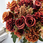 1PC Artificial Flowers Cheap New Year's Decoration Wedding Garden Peony Arch Christmas Home Fake Silk Rose Hydrangeas Vase for