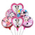 Minnie Mouse Birthday Party Decorate Girls Disposable Tableware Balloon Cups Plates Tablecloth Balloon Baby Shower Party Supply