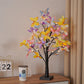 Tabletop Bonsai Tree Lights, Butterfly Tree Lamp, DIY Decorative LED Night Light,for Gift Party Holiday Camping Summer Home Deco