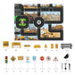 Large City Road Map DIY Scene Road Signs Car Parking Lot Game Children Playing Traffic Mat Climbing Carpets for Baby Toys Gifts