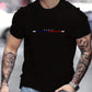 Paris Print Hoodies Tshirt  For Men Casual Autumn Winter