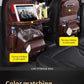 Car Back Seat Organizer Storage Bag with Foldable Table Tray Tablet Holder Tissue Box Auto Back Seat Bag Protector Accessories