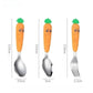 1/3PCS Baby Feeding Utensils Cartoon Fork Spoon Child Cutlery Set Kid Tableware Kitchen Gadgets Cake Vegetable Fork Teaspoon