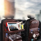 Car Back Seat Organizer Storage Bag with Foldable Table Tray Tablet Holder Tissue Box Auto Back Seat Bag Protector Accessories