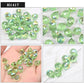 Austria Pear Shape Crystal Faceted Beads 10Mm Assorted Glass Spacer Chandelier Beads for Wedding Diy Necklace Bracelet Earring