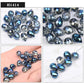 Austria Pear Shape Crystal Faceted Beads 10Mm Assorted Glass Spacer Chandelier Beads for Wedding Diy Necklace Bracelet Earring