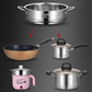New 304 Stainless Steel Steamer Basket with Double Ear Kitchen Cooking Tool Pot Steaming Grid Generic Multifunction Steam Rack
