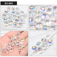 Austria Pear Shape Crystal Faceted Beads 10Mm Assorted Glass Spacer Chandelier Beads for Wedding Diy Necklace Bracelet Earring