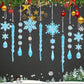 Christmas Crystal Acrylic Ornaments Christmas Decoration for Home 2025 Snowflake Xmas Tree Hanging Pendants New Year Gift 2026